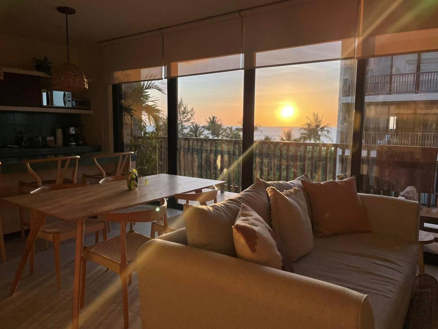 Hermoso Departamento Con Vista Al Mar Остров Холбокс Экстерьер фото